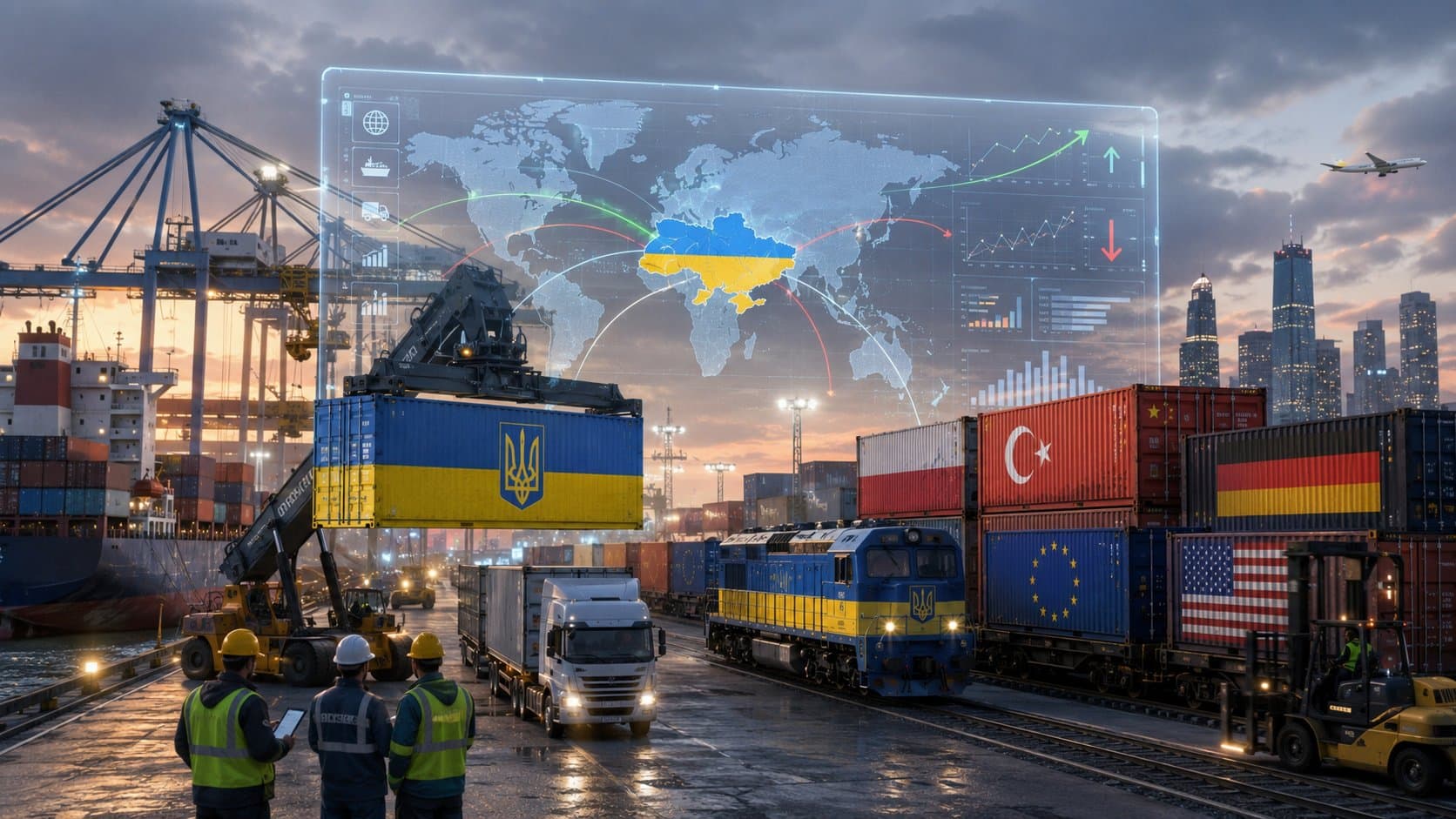 Аналіз найбільших торговельних партнерів України в першому півріччі 2026 року