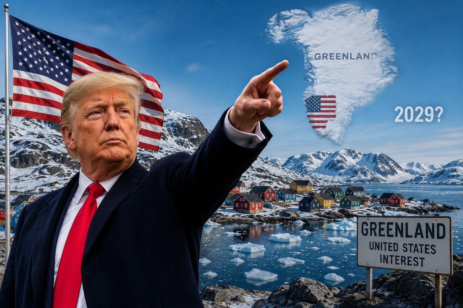 Трамп припустив, що Гренландія може перейти під контроль США до 2029 року