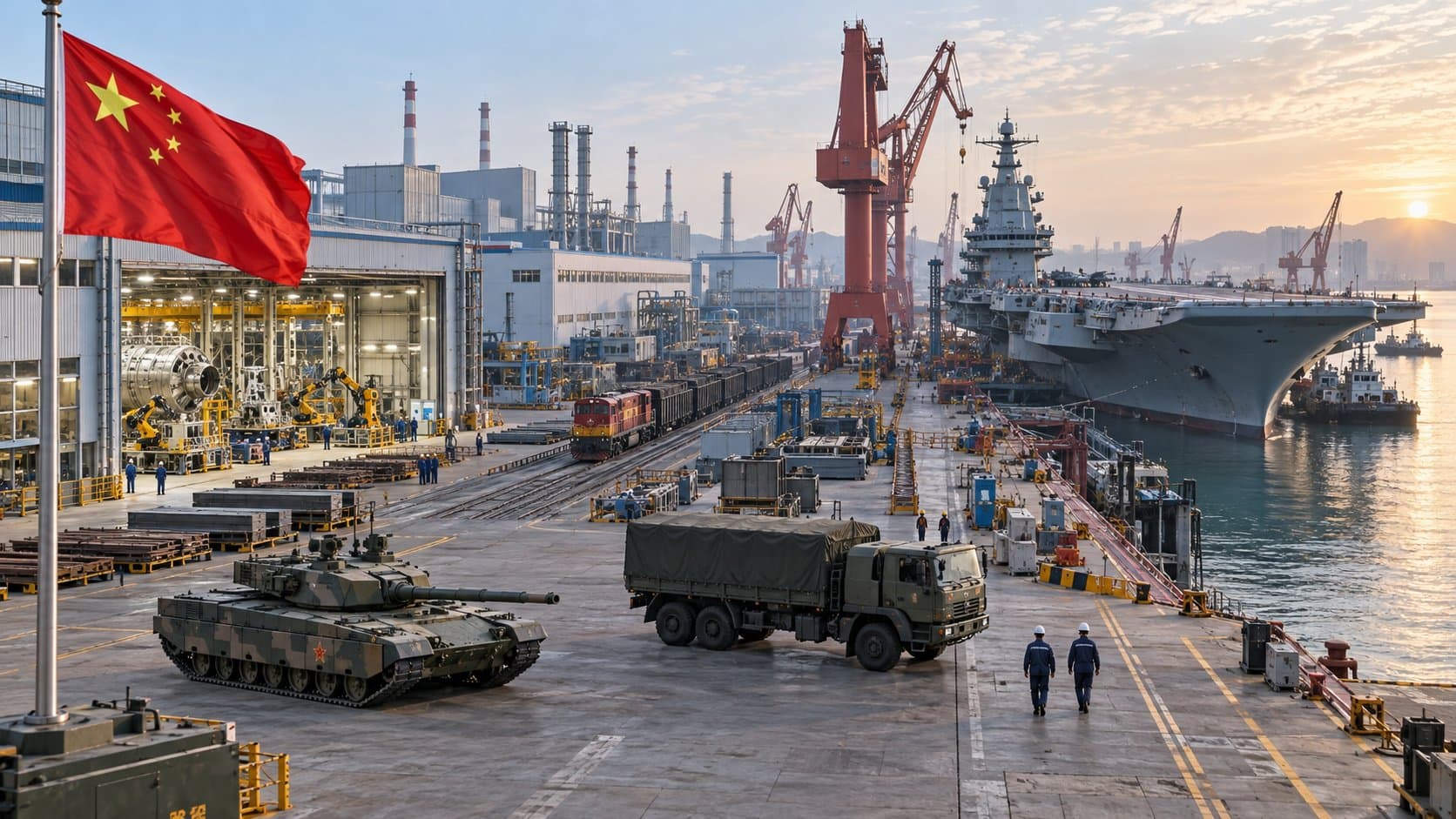 Пекін готує економіку і технології до швидкого переходу на воєнні рейки