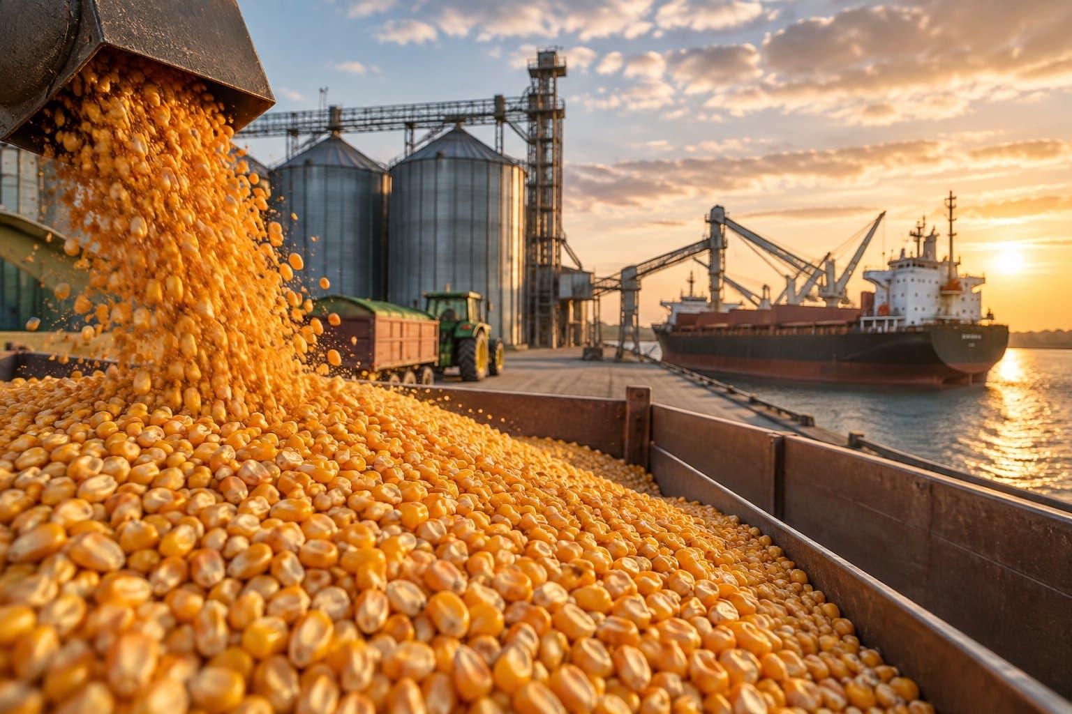 USDA зберегло прогноз врожаю кукурудзи в Україні на рівні 31,8 млн тонн